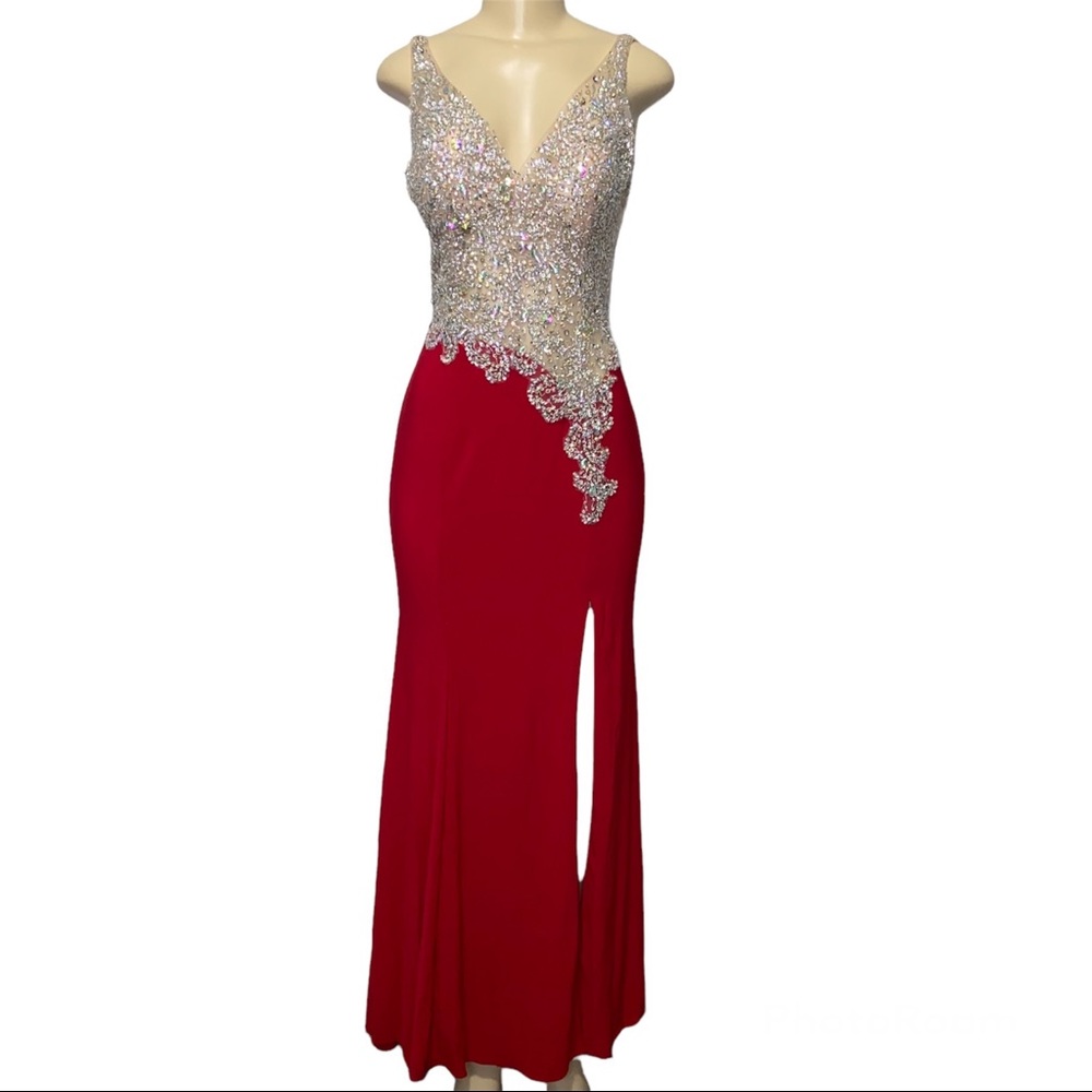 Prom Dress With Open Leg